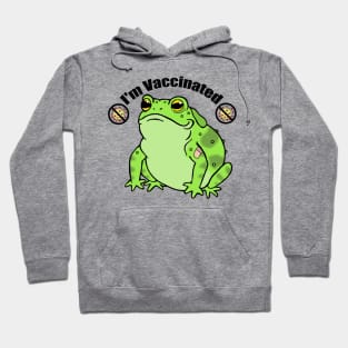 "I'm Vaccinated" Toad Hoodie